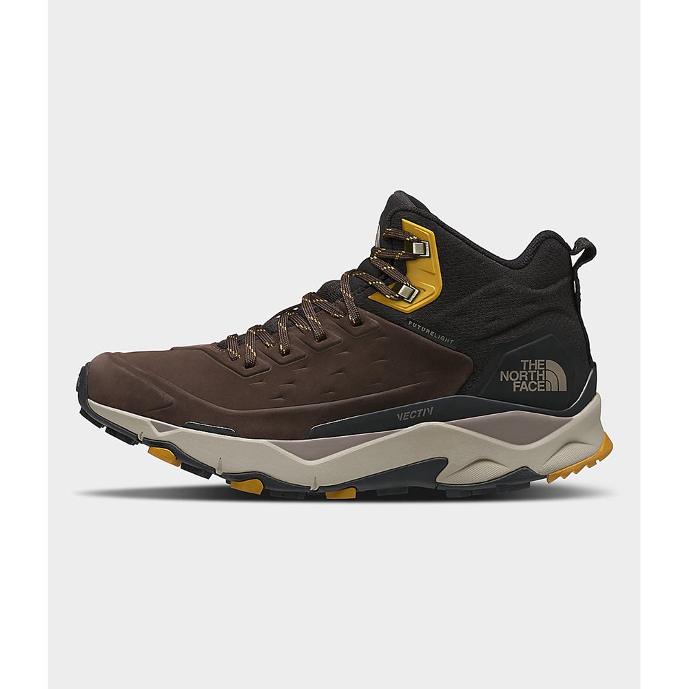 The North Face Hiking Boots Mens Australia - The North Face Vectiv Exploris Mid Futurelight™ Leather